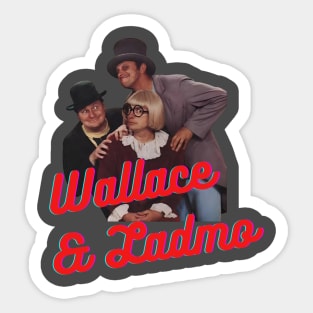 Wallace and Ladmo Sticker